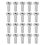 20Pcs Stainless Steel Protector Sleeves for 1/8inch DIY Balustrade 6
