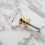 24PCS DIY Crystal Epoxy Resin Drawer Knob Base(Golden) 3