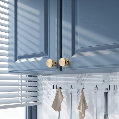 10Pcs Round Kitchen Cabinet Pulls for Dresser, Cupboard and Wardrobe 1
