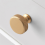 10Pcs Round Kitchen Cabinet Pulls for Dresser, Cupboard and Wardrobe 5