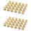 24PCS DIY Crystal Epoxy Resin Drawer Knob Base(Golden) 1