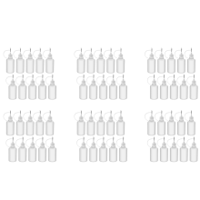 10Pcs 30Ml Plastic Squeezable Tip Applicator Bottle for Glue DIY
