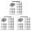20 Pairs 1/8 inch Cable Railing Kits 30 Degree Washer for Decking 1