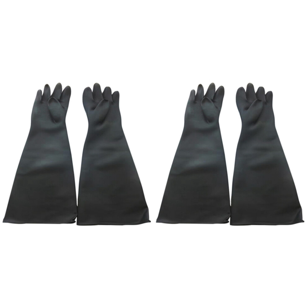 Sand Blasting Gloves For Sandblast Cabinet Gloves 60X20cm 4712751235506