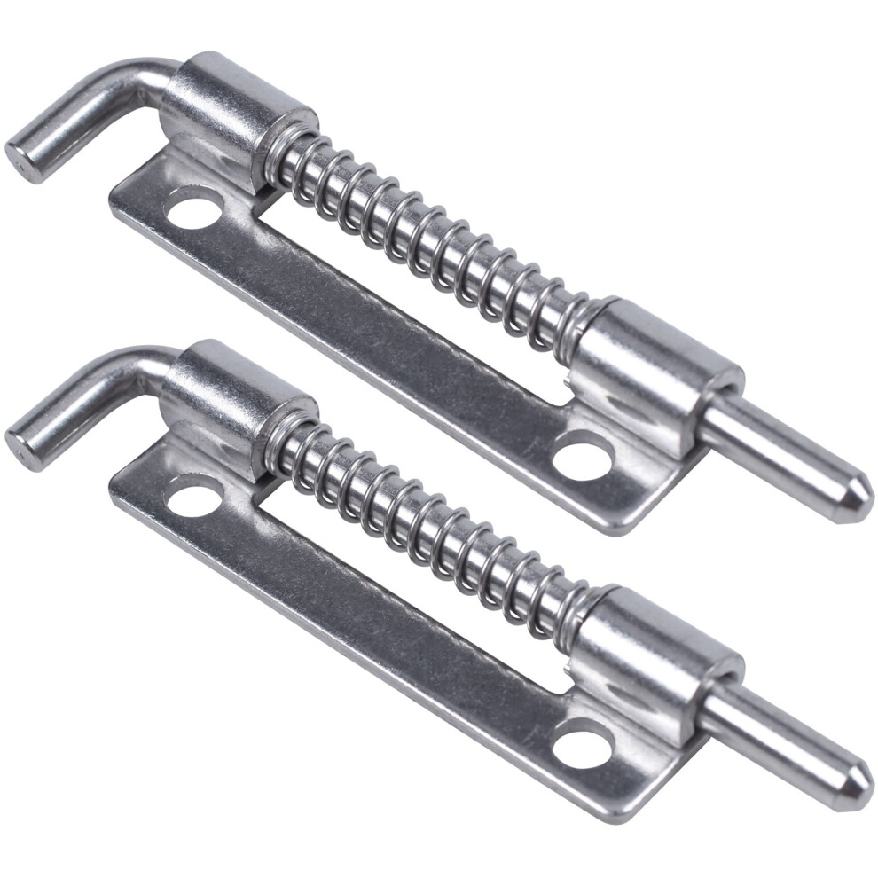Hardware Spring Loaded Metal Security Bolt Latch 3.5 Inch 4712751231935