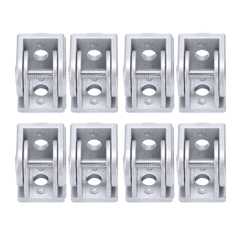 8Pcs Alloy Flexible Pivot Joint Connector For Eu Extrusion Profile 4712751233748