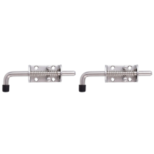 1Pcs Stainless Steel 6.5inch Spring Lock for Doors and Trailer Gate