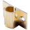 1.5-inch Long Brass Door Latch Sliding Lock Bolt Gold 6