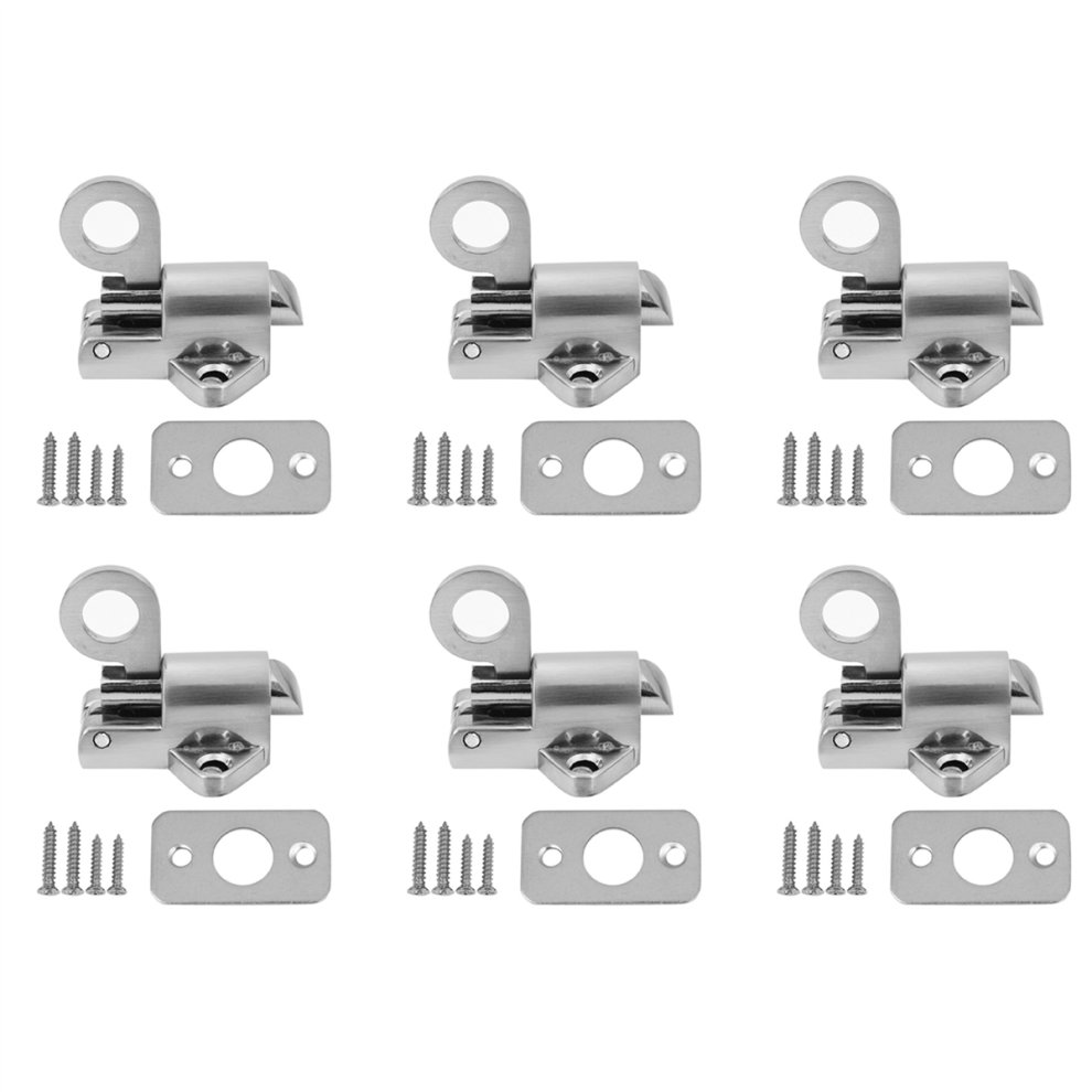 Home Security Spring Slide Bolt Window Door Automatic Latch Lock 4712751231997