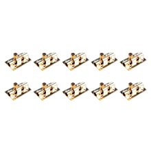 1.5-inch Long Brass Door Latch Sliding Lock Bolt Gold
