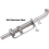 1Pcs Stainless Steel 6.5inch Spring Lock for Doors and Trailer Gate 3