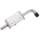 1Pcs Stainless Steel 6.5inch Spring Lock for Doors and Trailer Gate 5