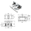 1Pcs Spring Loaded Door Easy Lock Stop Catch Release Clamp (Mp-4) 4