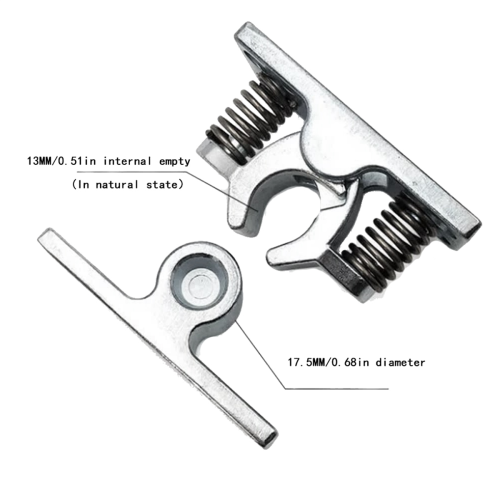 1Pcs Spring Loaded Door Easy Lock Stop Catch Release Clamp (Mp-4) 2