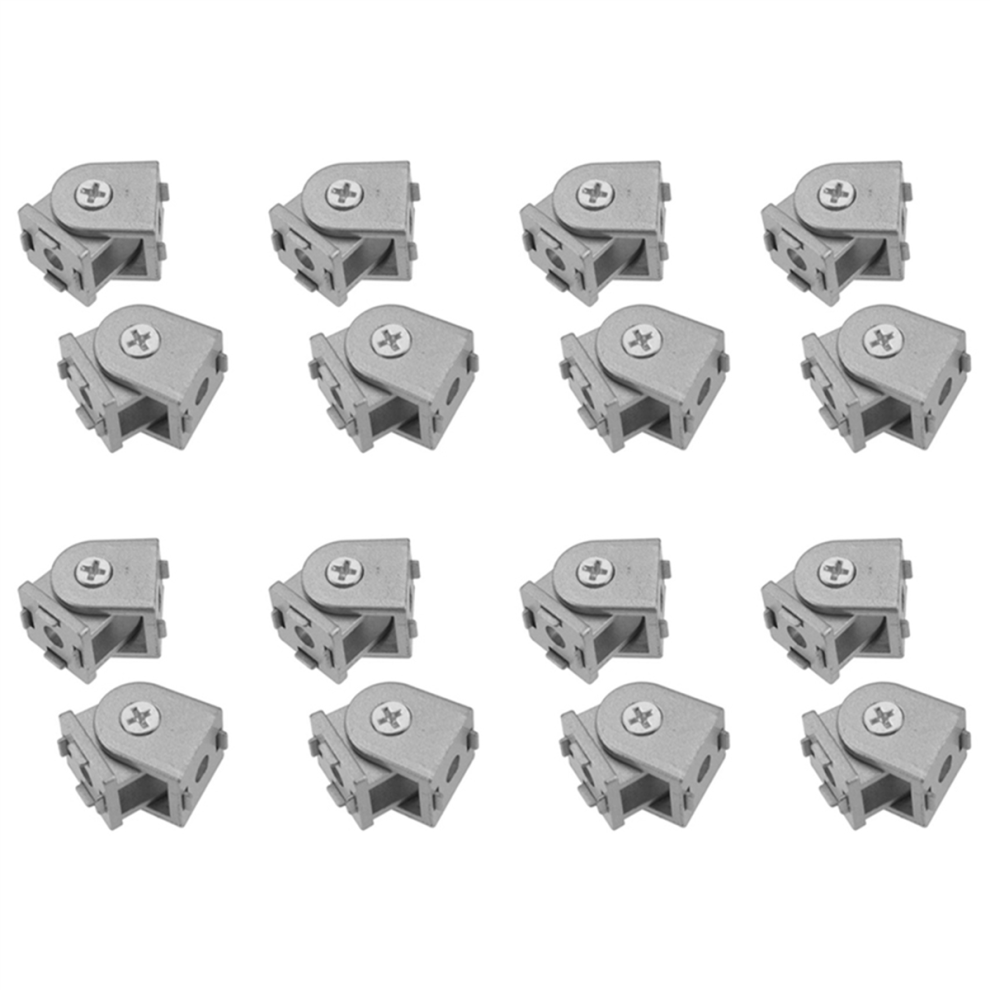 2 Pcs Aluminum Alloy Pivot Joint For Aluminum Extrusion 2020 Series 4712751232574