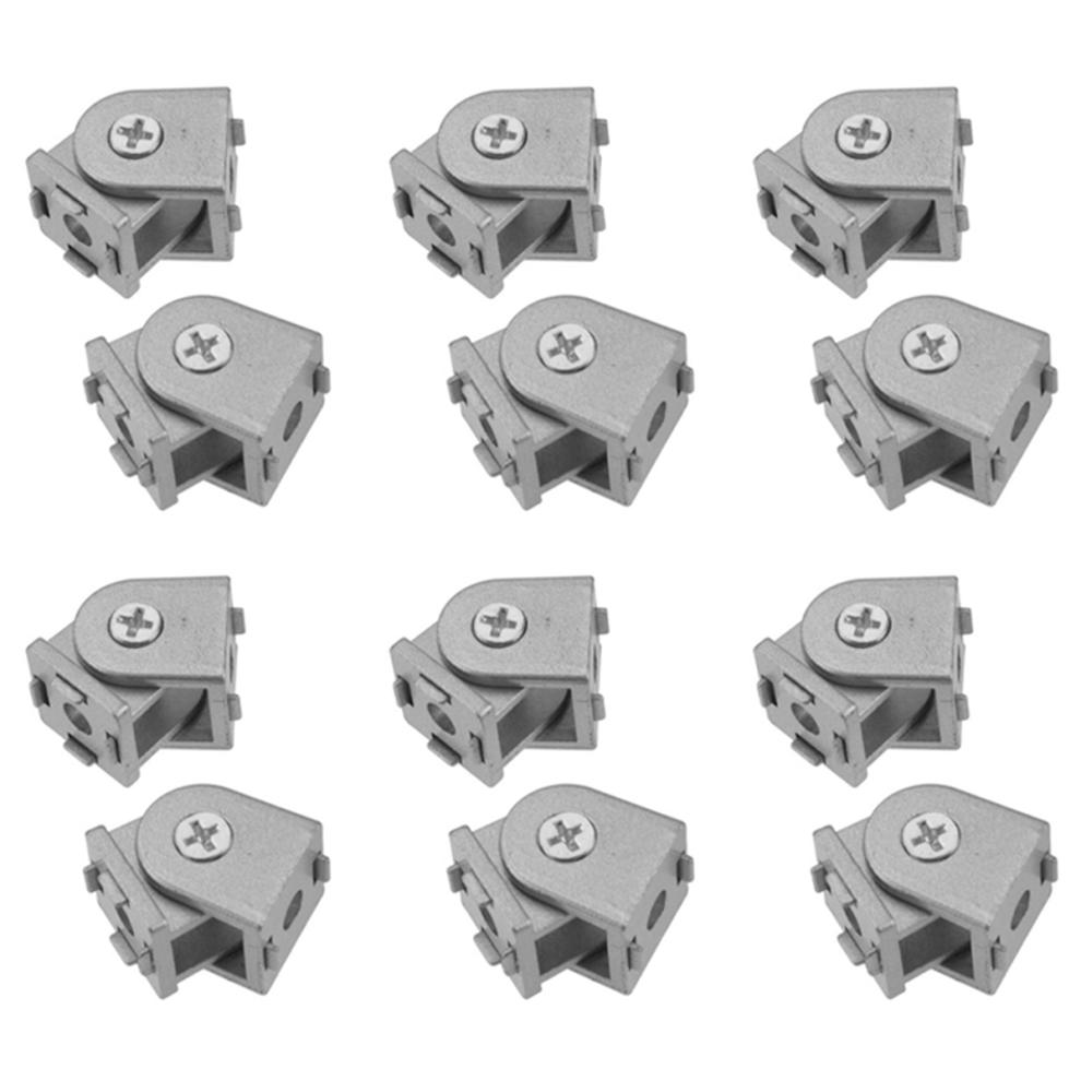 2 Pcs Aluminum Alloy Pivot Joint For Aluminum Extrusion 2020 Series 4712751232581