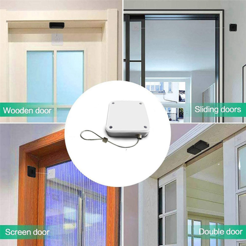 Punch-Free Automatic Sensor Door Closer Automatically Close 1