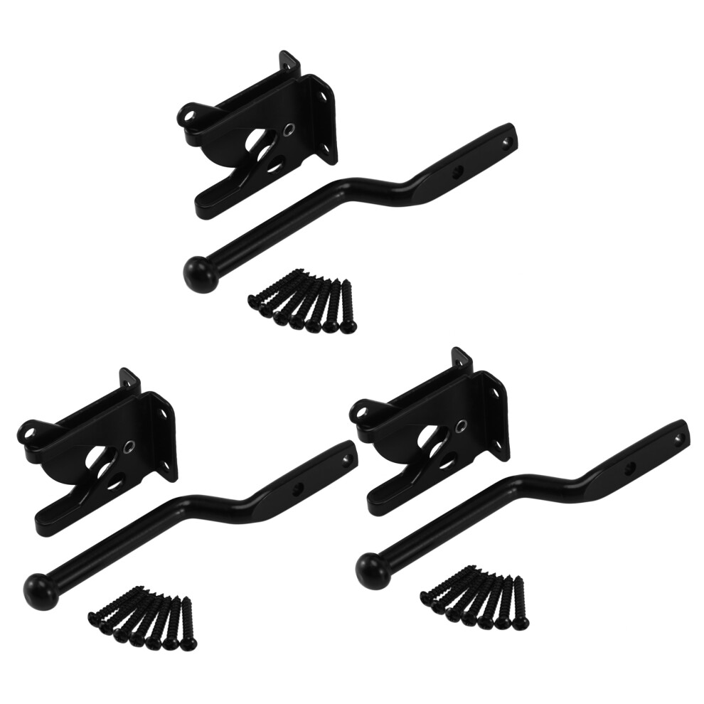 Self Locking Gate Latch Automatic Heavy Force Lever Fence Gate Lock 4712751208623