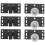 4Sets Sliding Door Rollers Pulleys Smoothly & Mute Nylon Wheels 2