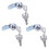 Useful Cam Locks for Lockers,Cabinet Mailbox,Drawers + keys 1
