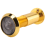 200 Degree Retractable 36-58mm Security Door Peephole + Cover, Gold 2