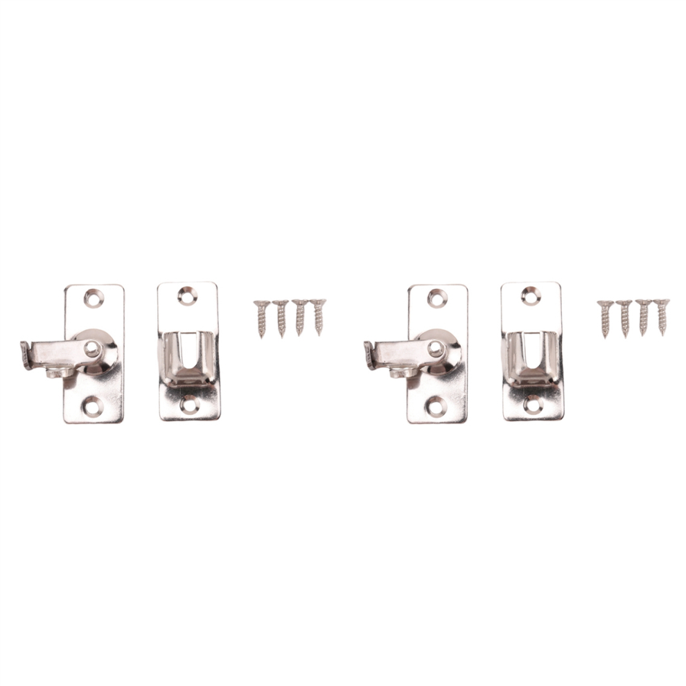 Bathroom Stainless Steel Doors Locks Door Sliding Right Angle Lock 4712751236879