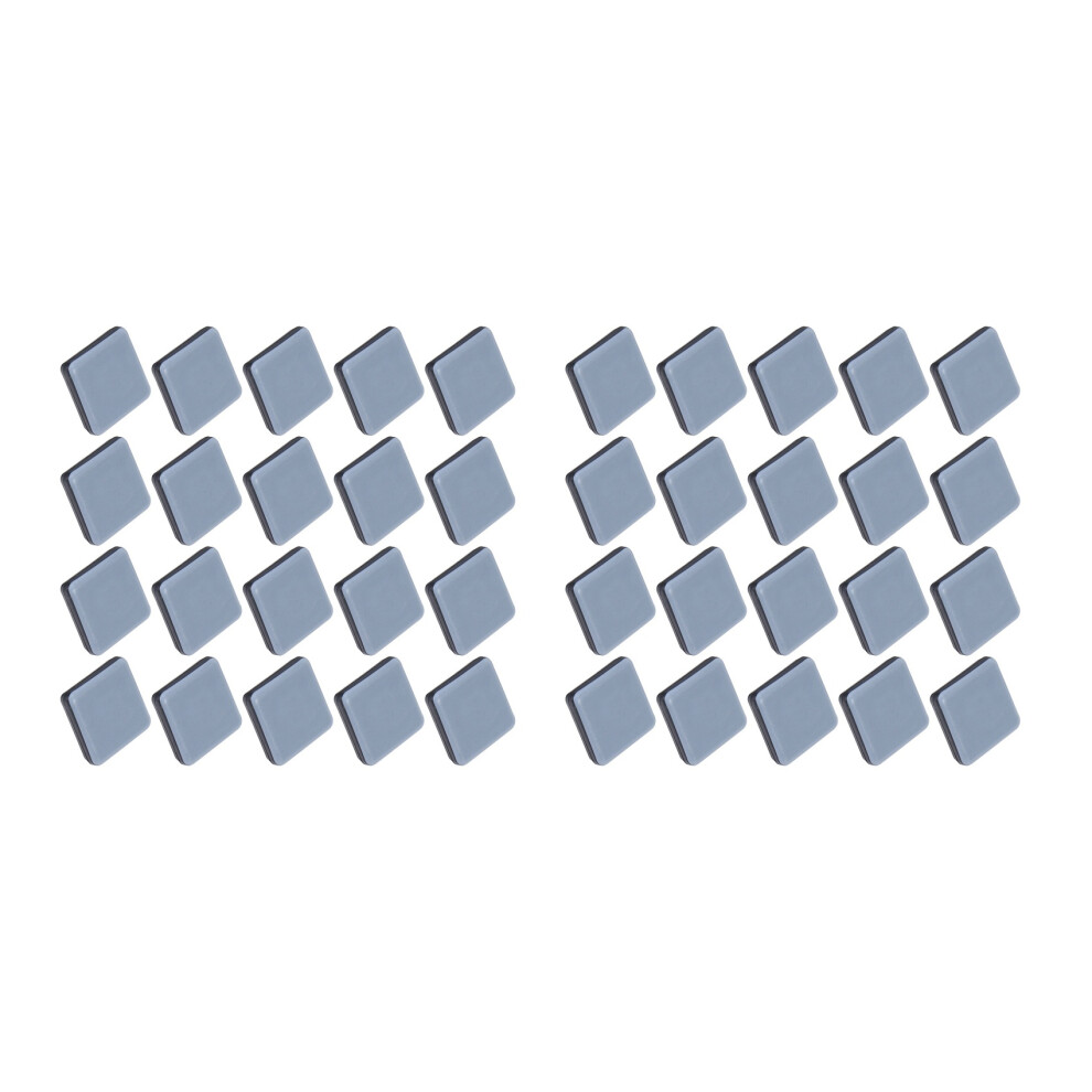40Pcs Furniture Sliders Ptfe With Feet Protector For Hardwood Floor 4712751210886