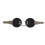 Zinc Alloy Drawer Cupboard Locker Cam Lock with Keys, Silver 2