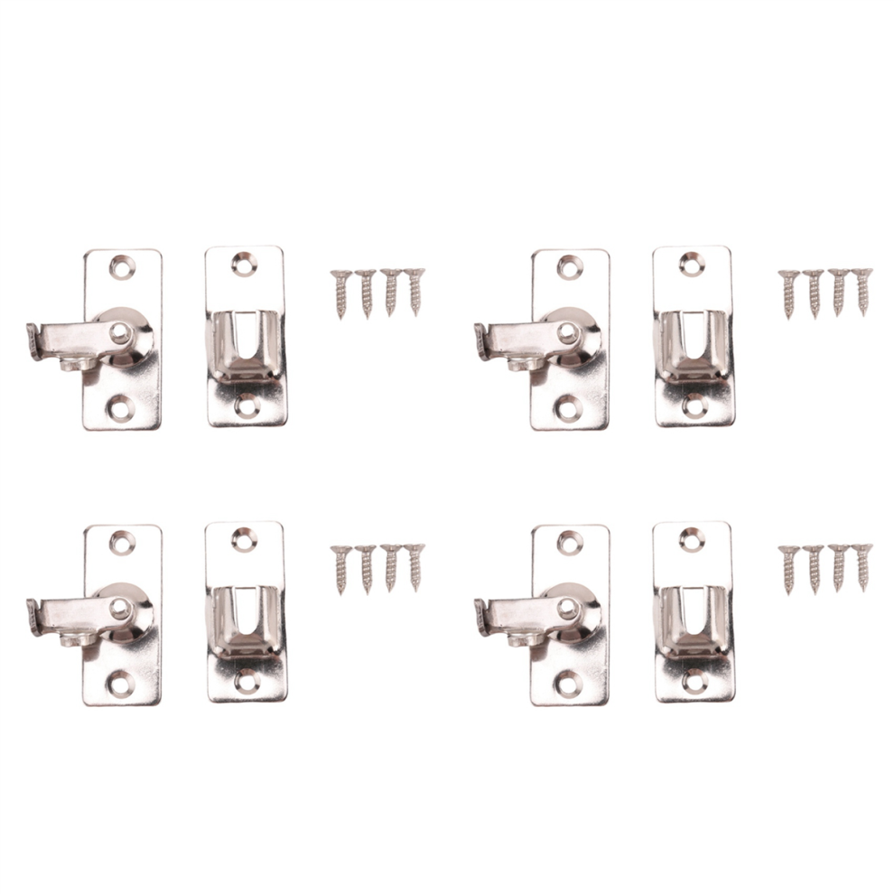 Bathroom Stainless Steel Doors Locks Door Sliding Right Angle Lock 4712751236855