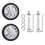 M6 50MmX12Mm Luggage Suitcase Replacement Wheels 4
