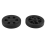 60mm x 12mm Luggage Wheels Replacement Wear PU Wheels Black 3