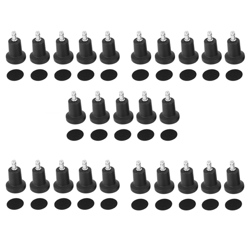 High Profile Bell Glides Replacement for Office Chair Without Wheels