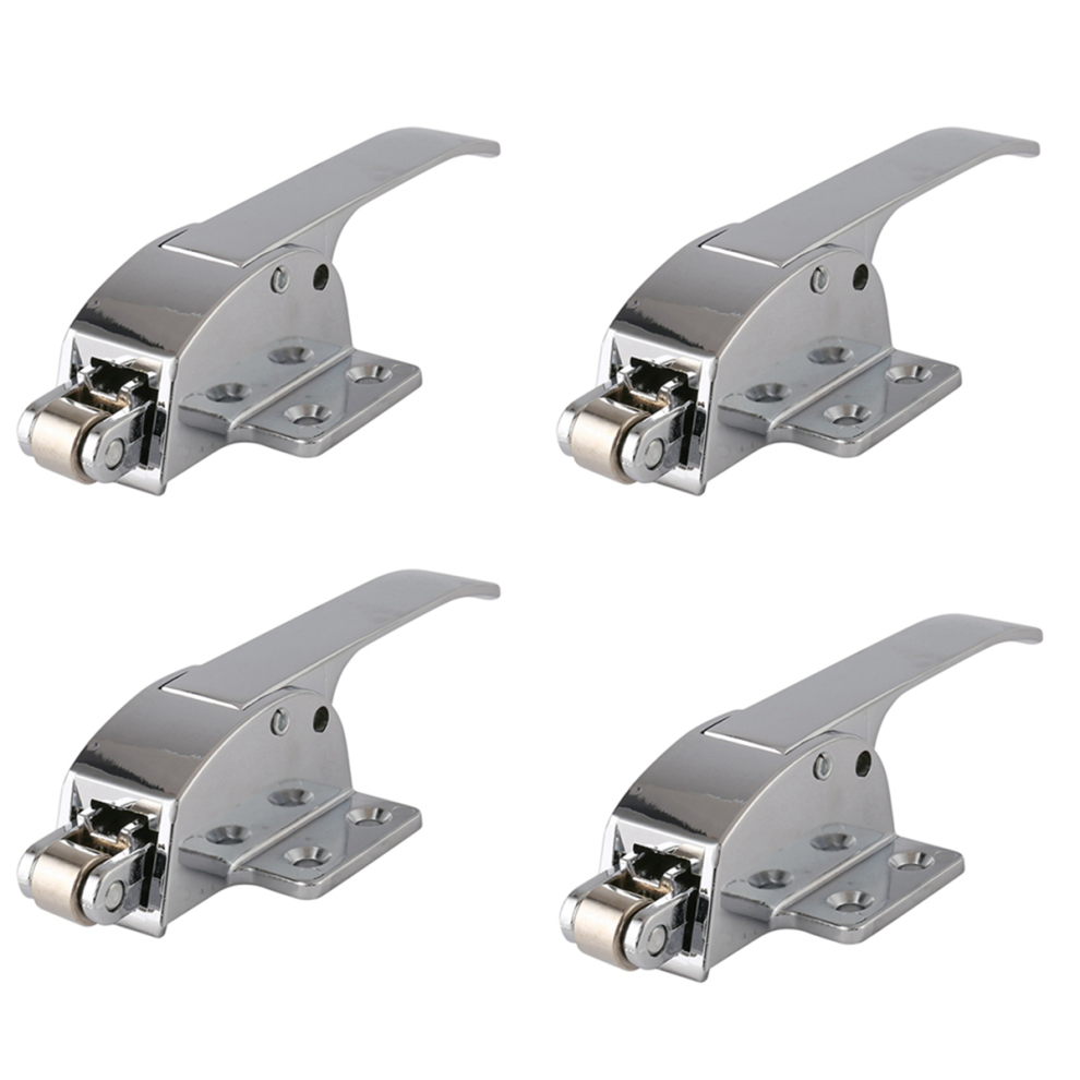 Stainles Steel Spring Loaded Walk In Freezer Cooler Door Handle Latch-image-OPC-PJ92W2P-NEW