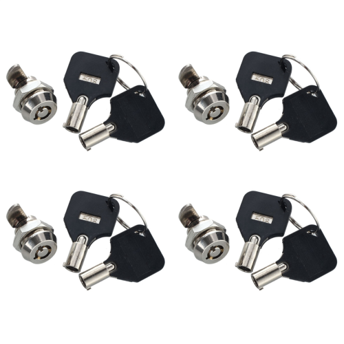 12mm Threaded Keyed Quarter Turn Cam Lock for Drawer Box Locker