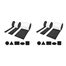 3 Rolls of Felt Gliders (100x10cm + 100 x 5 cm + 100x2cm),for Chairs