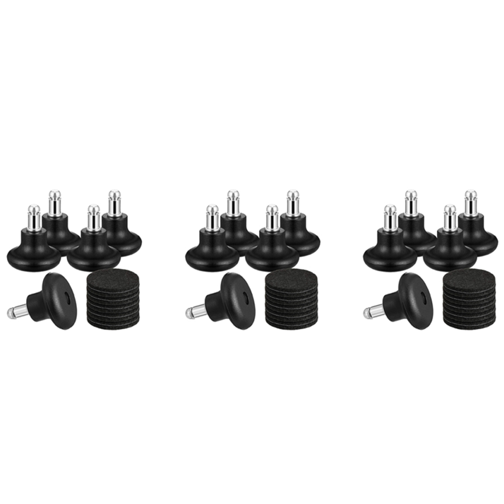 5 Pack Bell Glides For Office Chair Without Wheels,Stationary Castors 4712751209668
