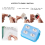 16 Pcs Self Adhesive Wheels 4.5 x 2.8cm(White) 2