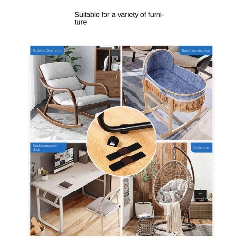 Non-Slip Hook and Loop Fasteners Chair Feet Wrap Pads 1