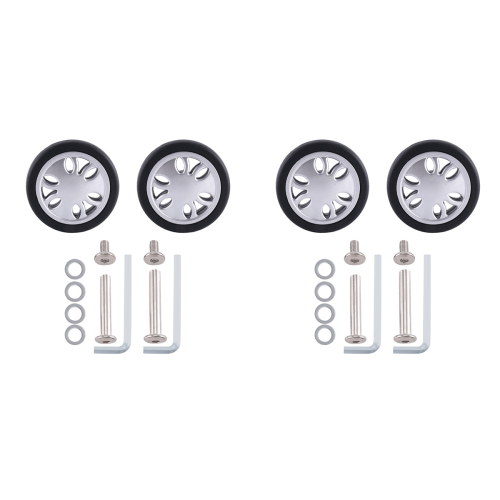 M6 50MmX12Mm Luggage Suitcase Replacement Wheels 2