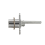 Zinc Alloy Drawer Cupboard Locker Cam Lock with Keys, Silver 3