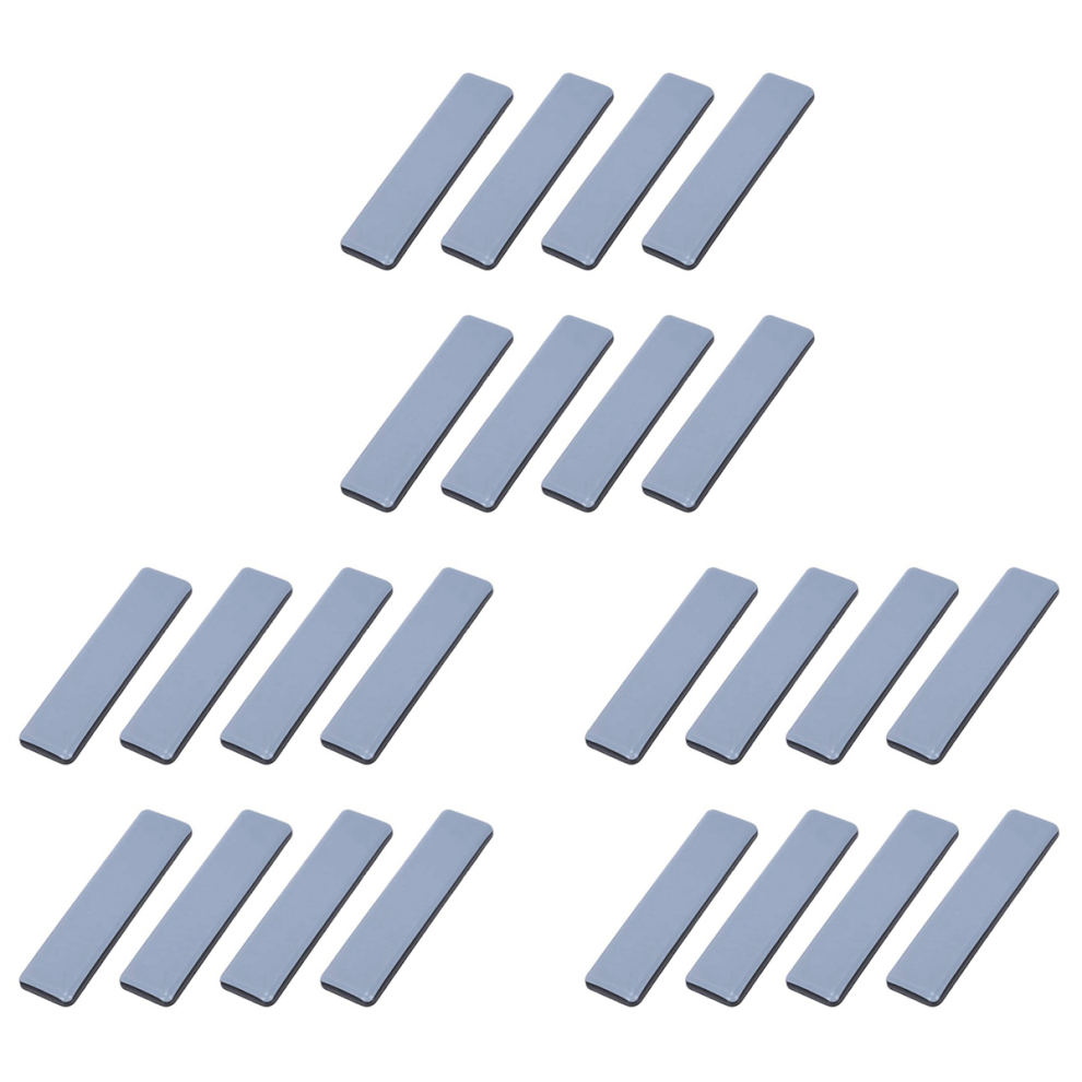 8Pc 25Mm X 100Mm Self Adhesive Furniture Sliders For Floor Protector 4712751211104