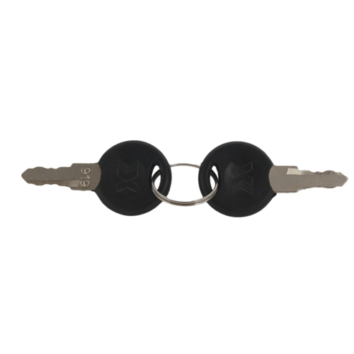 Zinc Alloy Drawer Cupboard Locker Cam Lock with Keys, Silver 1