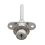 Zinc Alloy Drawer Cupboard Locker Cam Lock with Keys, Silver 7