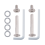 M6 50MmX12Mm Luggage Suitcase Replacement Wheels 2