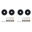 55Mm X 18Mm Luggage Suitcase Replacement Wheels 1