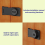 Keyless Combination Lock -3-Digit Combination Lock for Cabinet Doors 3