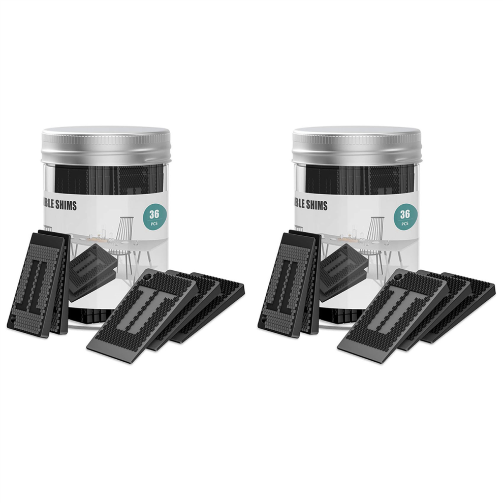 Plastic Shims For Leveling - 36 Piece Jar, Strong And 4712751211340