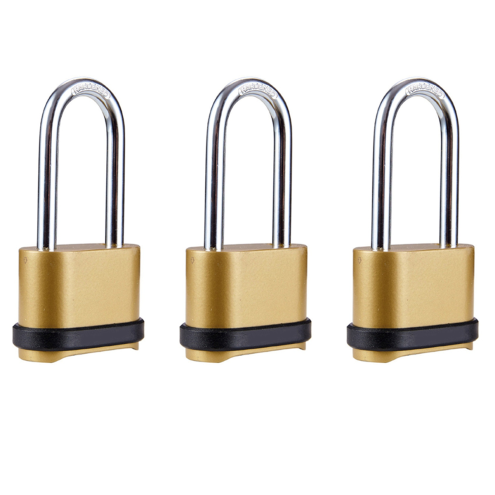 Long Beam Combination Lock, Padlock, Extended Lock Hook Bottom 4712751238194