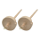 2Pcs Drop Spindle for Hand Carved Wooden Tool for Beginners 2