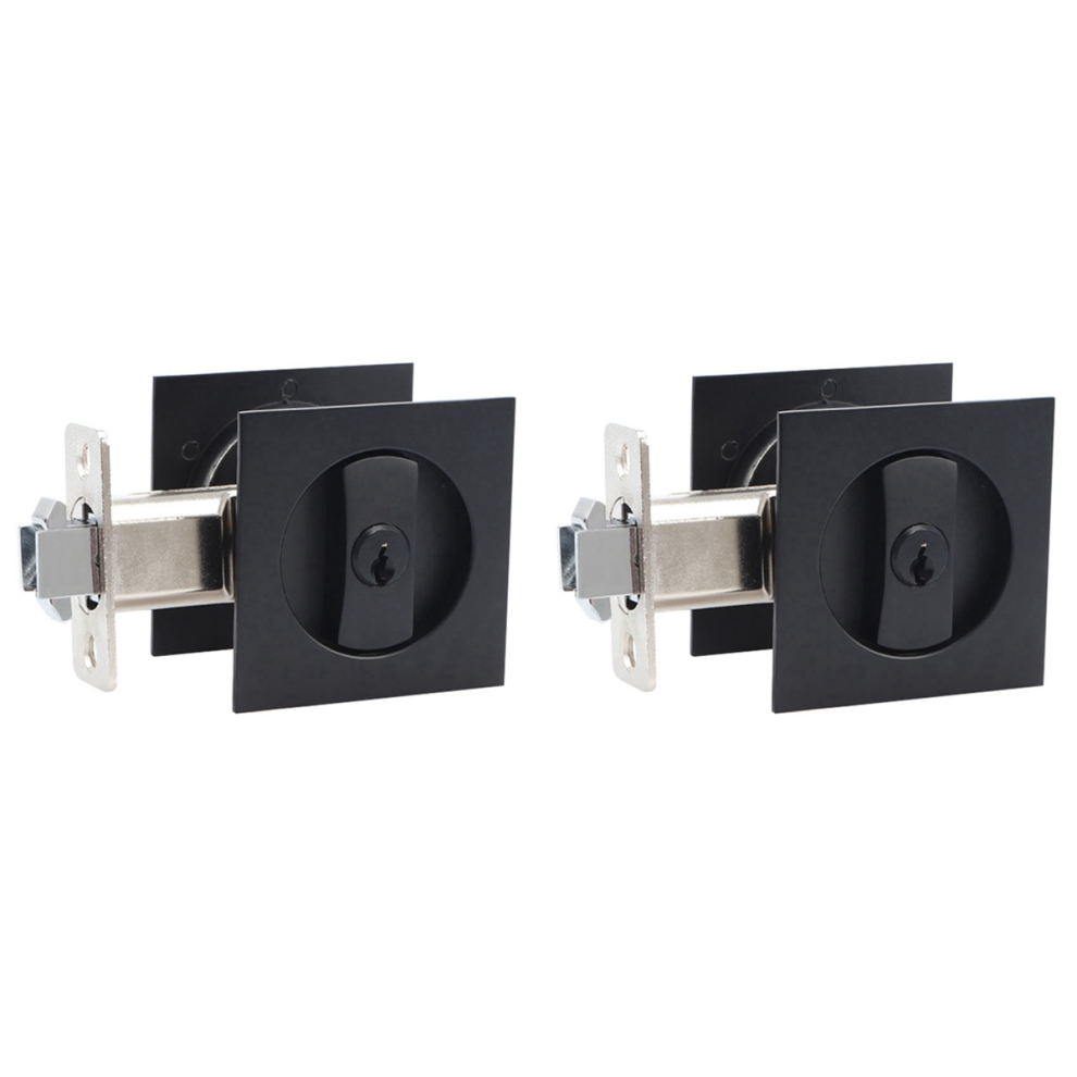 Hardware Anti-Theft Lock Contemporary Privacy Square Door Lock 4712751237937